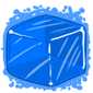 Blue Ice Cube