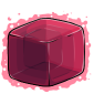 Pink Ice Cube