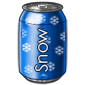 Blueberry Snow Soda