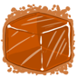 Brown Ice Cube