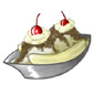 Chocolate Covered Vanilla Banana Split