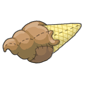 Chocolate Ice Cream Cone Plushie