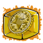 Yellow Token Ice Cube