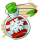 Christmas Snow Jar