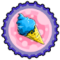 Blueberry Ice Cream Stamp