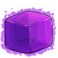 Purple Ice Cube