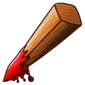 Bloody Wooden Stake
