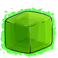 Green Ice Cube