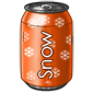 Orange Snow Soda