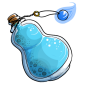 Blue Snow Jar