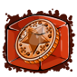 Orange Token Ice Cube