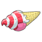 Strawberry Swirl Ice Cream Cone Plushie