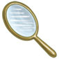 Bronze Hand Mirror