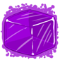 Purple Ice Cube