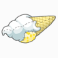 Vanilla Ice Cream Cone Plushie