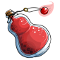 Red Snow Jar