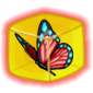 Butterfly Ice Cube