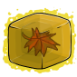 Wilting Maple Leaf Ice Cube