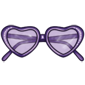 Purple Heart Sunglasses